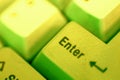 Enter Key (yellow)