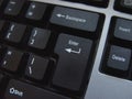 Enter - keyboard button Royalty Free Stock Photo