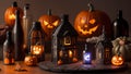 Bottled Halloween: Spooky Miniature World in Glass