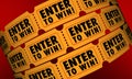 Enter to Win Tickets Contest Raffle Drawing Lottery Chance