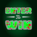 Enter to Win Vector Sign Royalty Free Stock Photo