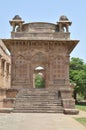 Enterence of Jami Masjid (mosque), chapaner, Gujarat Royalty Free Stock Photo