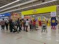 Enterence of Tesco Hypermarket in kota bharu, the biggest hypermarket in Kelantan.