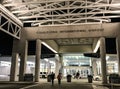 Entering Charleston International Airport Terminal