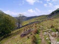 Entering the Combe valley, Lake District Royalty Free Stock Photo