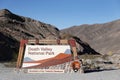 Entering Death Valley National Park Royalty Free Stock Photo