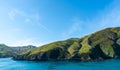 Entering Queen Charlotte Sound in Marlborough Sounds