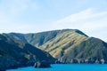 Entering Queen Charlotte Sound in Marlborough Sounds of South Island New Zealand