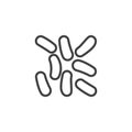 Enterobacteria cell line icon Royalty Free Stock Photo