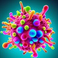 Enterovirus D68, virus linked with a rare neurologic complication, viral infection