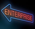 Enterprise concept.