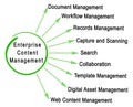 Enterprise Content Management Royalty Free Stock Photo