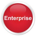 Enterprise premium red round button