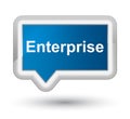 Enterprise prime blue banner button Royalty Free Stock Photo