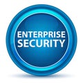 Enterprise Security Eyeball Blue Round Button