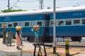 Enterprising Indian traders on the railway