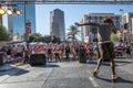 Entertainer at AIDSwalk Royalty Free Stock Photo