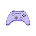 entertainment gamepad cartoon vector illustration