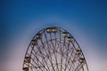 Ferris wheel, big wheel, metal construction