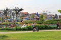 An entertainment parc in the center of Obzor, Bulgaria