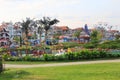 An entertainment parc in the center of Obzor, Bulgaria