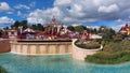 Entertainment resort, Disneyland Paris in Chessy, France.