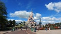Entertainment resort, Disneyland Paris in Chessy, France. Royalty Free Stock Photo