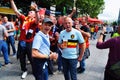 Enthusiastic Belgium Football Fans