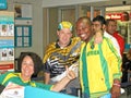 enthusiastic south african soccer world cup fans