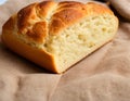 Homemade Delight: Freshly Baked Bread Loaf