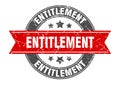 entitlement stamp Royalty Free Stock Photo