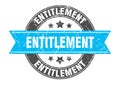 entitlement stamp Royalty Free Stock Photo