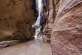 Entrace to Petra through gorge, Jordan