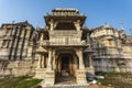 Entrance of the Adinatha temple a Jain temple in Ranakpur, Rajasthan, India Royalty Free Stock Photo