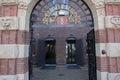 Entrance At The Agnieten Chapel Building At Amsterdam The Netherlands 23-6-2022