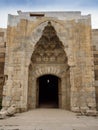 The entrance of Aksaray - Sultanhani caravanserai in Turkey