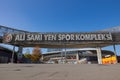 Entrance of Ali Sami Yen Sport Complex or Galatasaray Stadium.