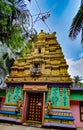 Entrance of ancient Hindu Ekadasa rudra Shiva temple in Mosallipalli, Jaggana theertham , Andhrapradesh