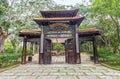 Entrance Ancient Pagoda imperial architecture beautifu