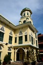 Entrance arch and main minaret of Chakkaphong mosque Bangkok Thailand