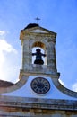 Entrance arch through the surrounding wall into Faro old town Royalty Free Stock Photo