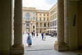 Entrance area of the Humboldt Forum, newly built according to a historical model