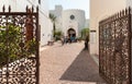 Entrance of Bait Al Zubair Museum located in old Muscat od Sultanate of Oman