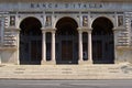 Entrance of The Bank of Italy - Banca d`Italia