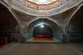 The entrance of Bibi-Khanim Mausoleum in Samarkand, Uzbekistan, Historic buildings. inside grave of Amir Temur