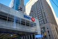 Toronto, Canada - Entrance of BMO Bank of Montreal head office in TorontoÃ¢â¬â¢s financial district. Canadian multinat