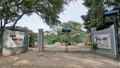 Entrance board of beautiful Agara lake. Well maintained lake in Bangalore for walking, relaxation