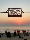 Beach Mood - Juhu Beach, Mumbai Royalty Free Stock Photo