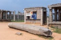 Entrance booth to Vijaya Vitthala Temple, Hampi, Karnataka, India