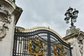 Entrance of Buckingham Palace London, England Royalty Free Stock Photo